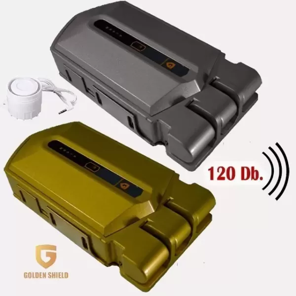 Cerraduras invisibles Golden Shield Alarm 120 Db